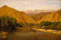 whittredge indian encampment Art A4 Photo Print