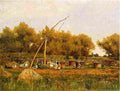 whittredge no water in the well Art A4 Photo Print