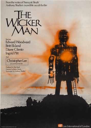 wicker man  01 film star poster A4 Photo Print