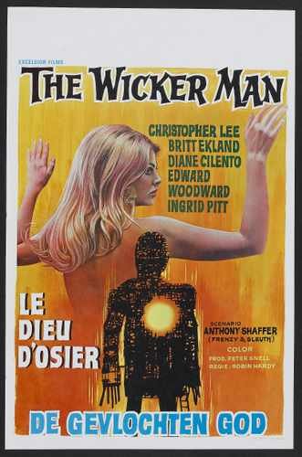 wicker man  04 film star poster A4 Photo Print