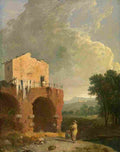 wil Hadrian s Villa Art A4 Photo Print