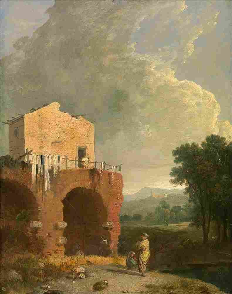 wil Hadrian s Villa Art A4 Photo Print