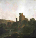 wil Keep of Oakehampton Castle Art A4 Photo Print