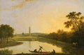 wil Kew Gardens The Pagoda and Bridge Art A4 Photo Print