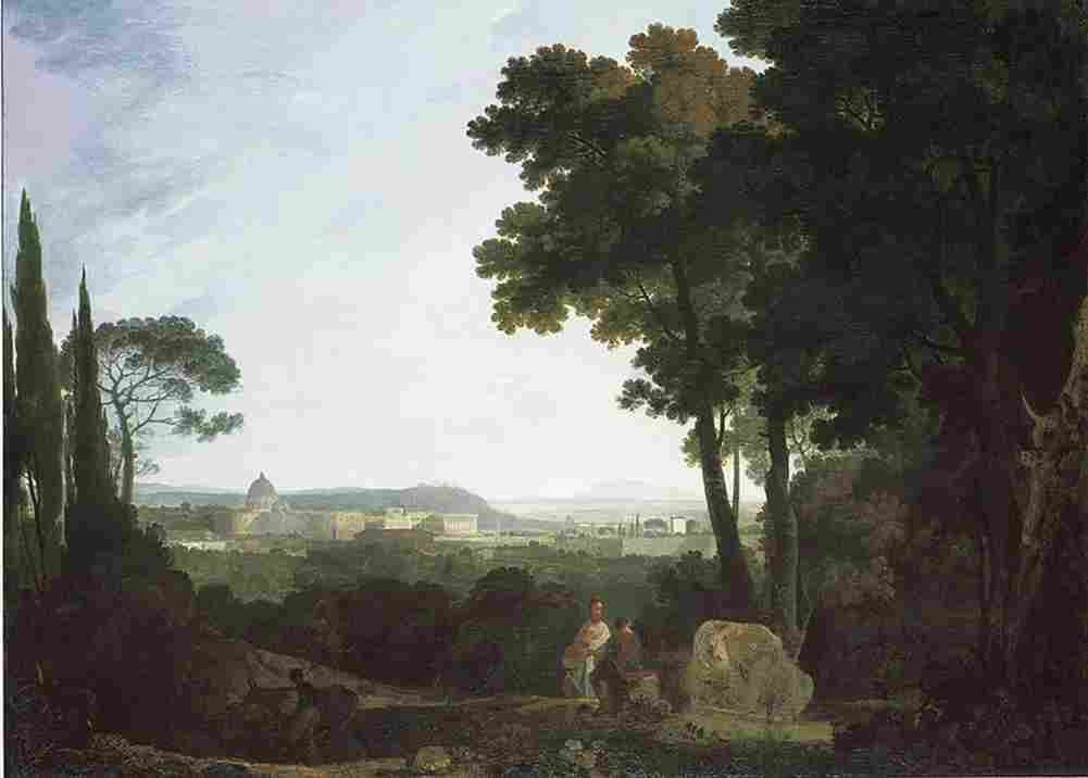 wil Rome St Peters and Vatican from Janiculum Art A4 Photo Print
