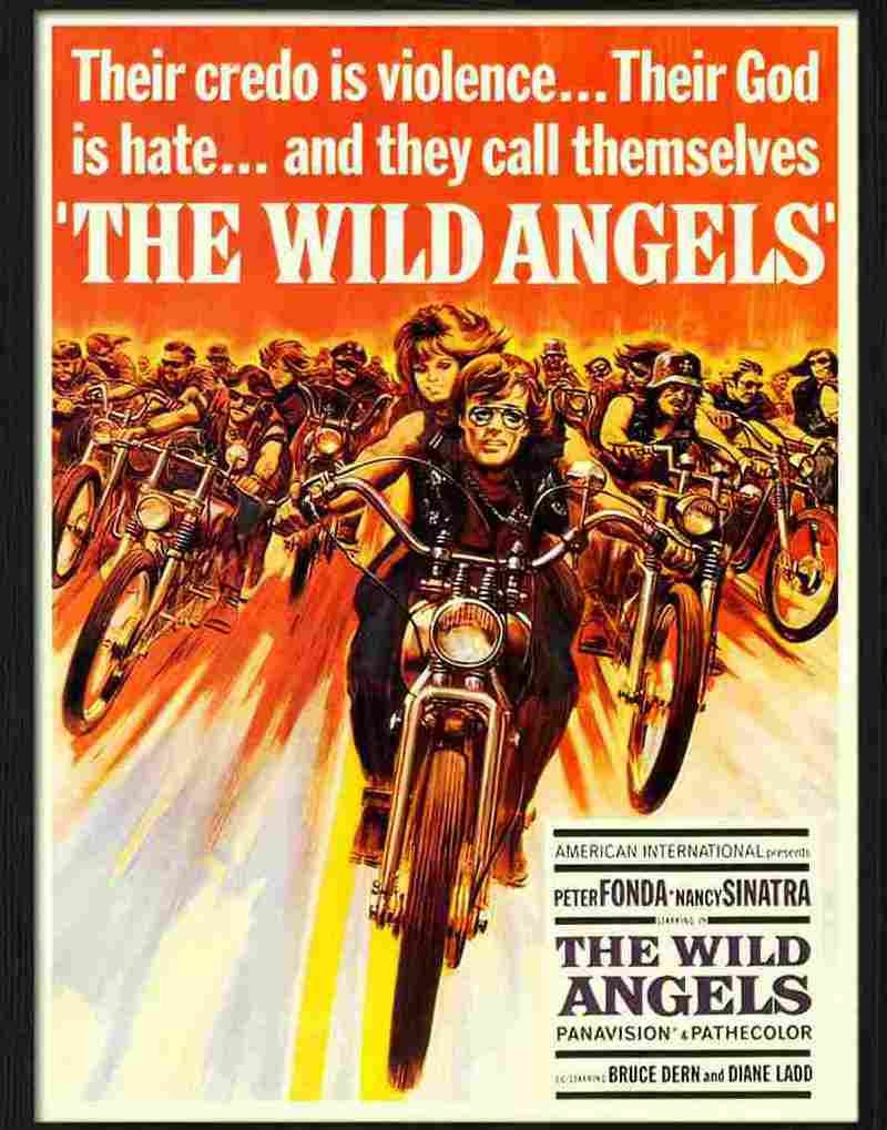 wild angels Advert A4 Photo Print