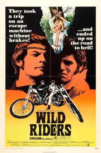 wild riders  01 film star poster A4 Photo Print