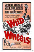 wild wheels  01 film star poster A4 Photo Print