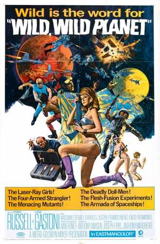 wild wild planet  01 film star poster A4 Photo Print