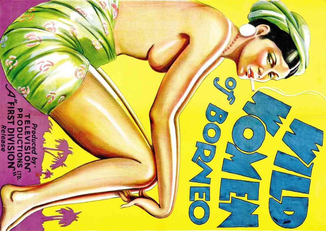 wild women of borneo poster 01 A4 Photo Print