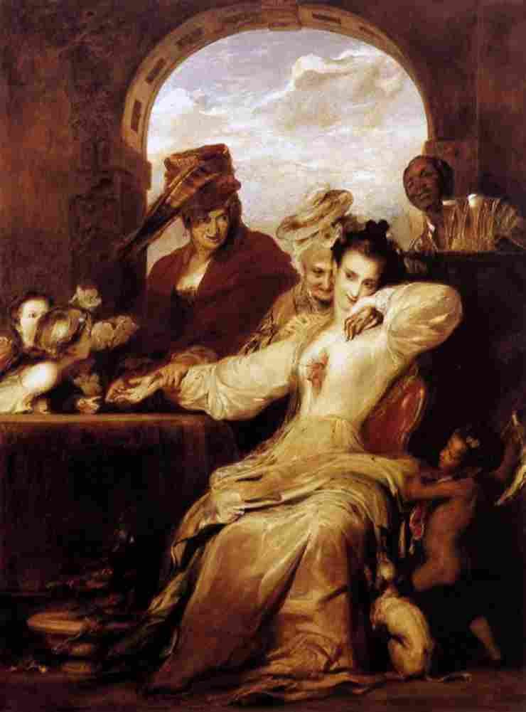 wilkie david josephine and the fortune teller Art A4 Photo Print