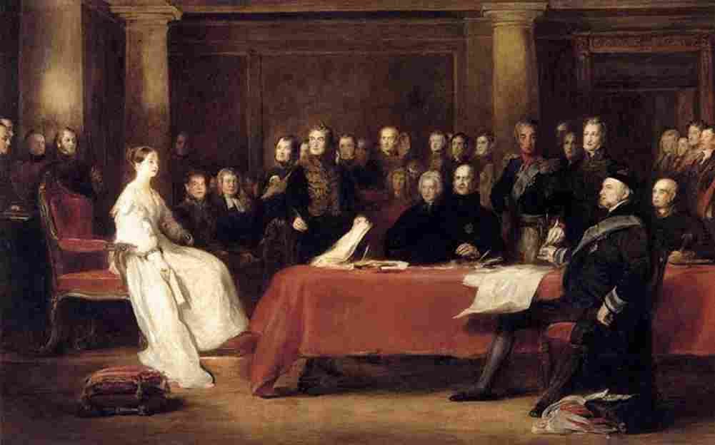 wilkie david the first council of queen victoria Art A4 Photo Print
