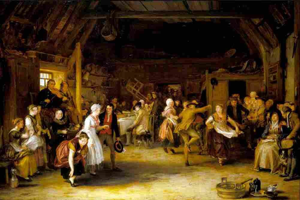 wilkie david the penny wedding Art A4 Photo Print