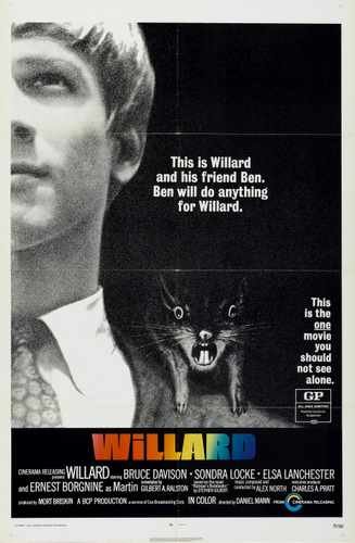 willard  01 film star poster A4 Photo Print