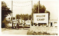 willow camp nazeVintage 1880s 1900s A4 Photo Print