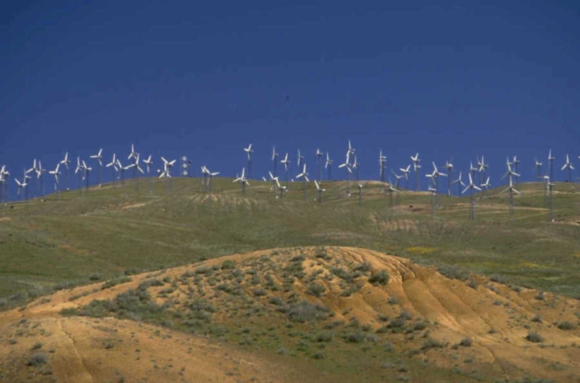 wind turbines tehachapi 1 1980s 1990s A4 Photo Print