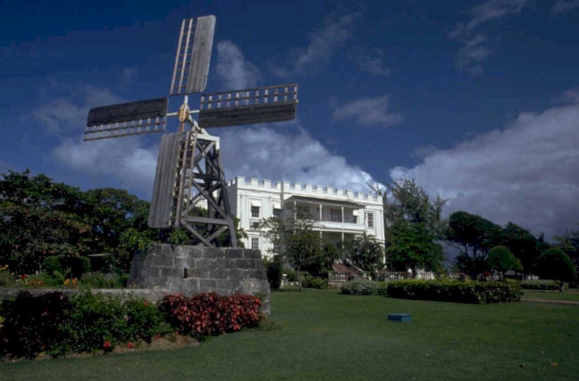 windmill mansion grenada 1980s 1990s A4 Photo Print