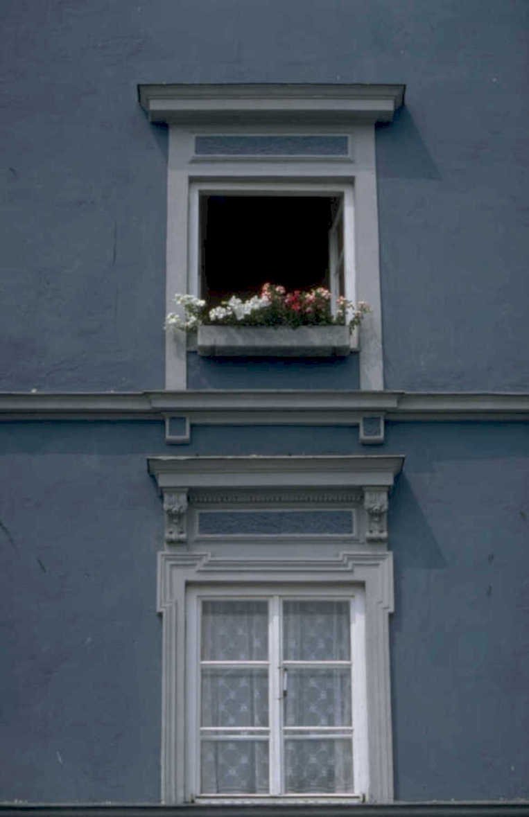 window balcony detail 1980s 1990s A4 Photo Print