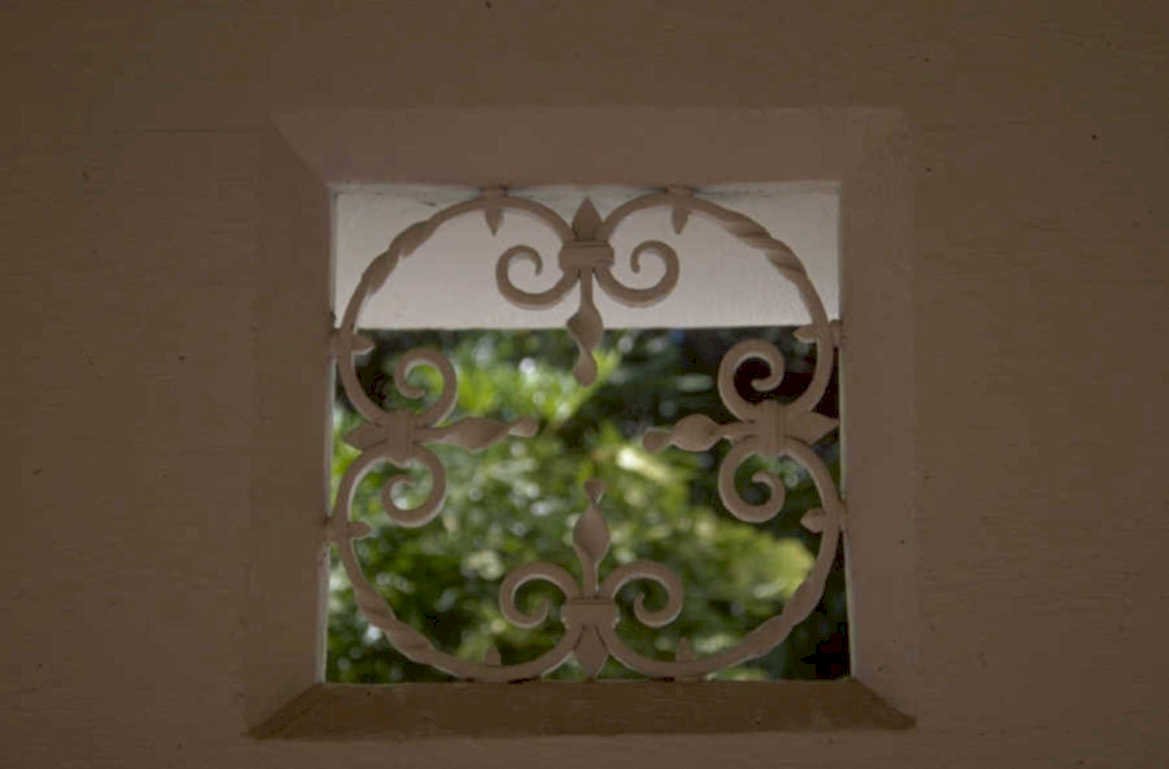 window detail exterior 1980s 1990s A4 Photo Print
