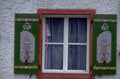 window shutters curtains 1980s 1990s A4 Photo Print