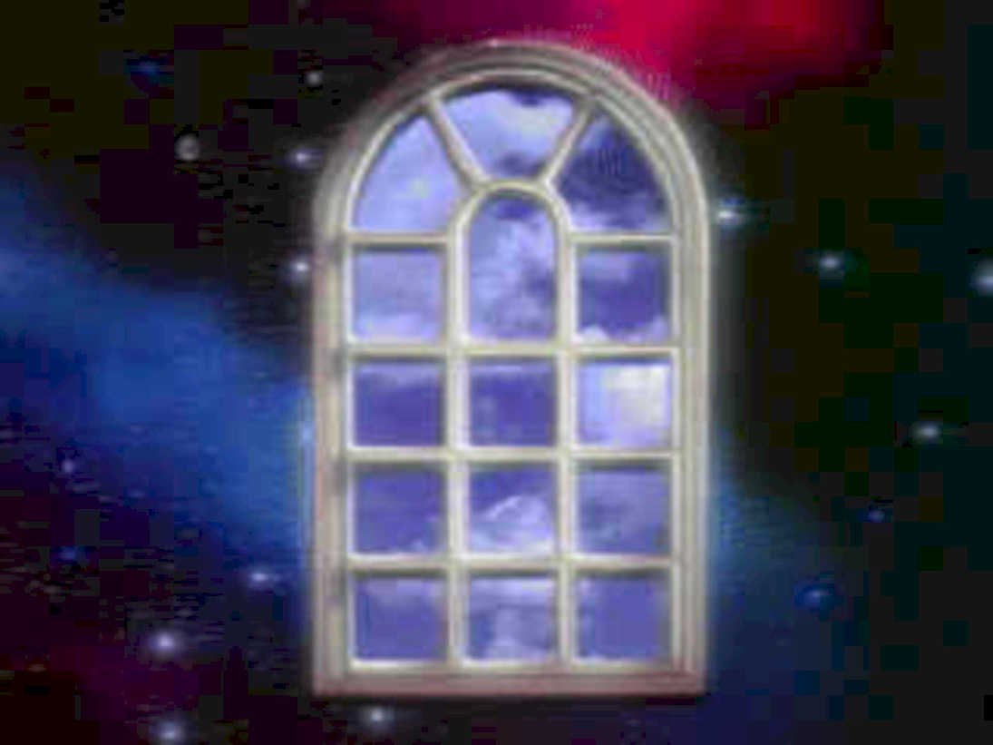 window space nebula1980s 1990s A4 Photo Print