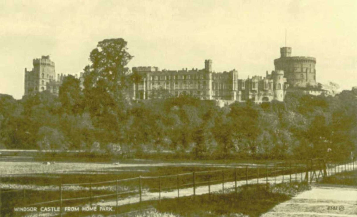 windsor castle homeVintage 1880s 1900s A4 Photo Print