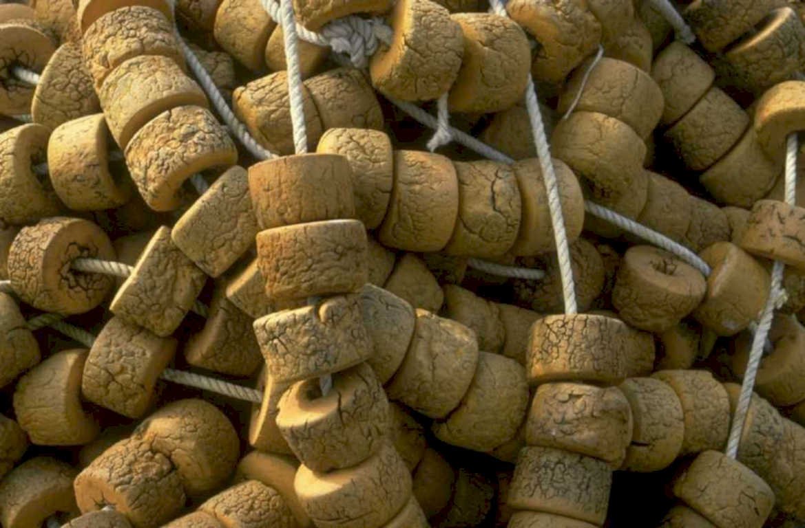 wine corks texture 1980s 1990s A4 Photo Print