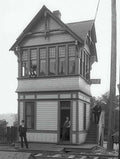 winslow telephone office Vintage world war A4 Photo Print