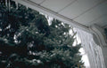 winter ice roof Vintage A4 Photo Print