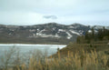winter lake montana Vintage A4 Photo Print