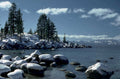 winter lake tahoe 1980s 1990s A4 Photo Print