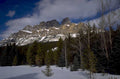 winter mountains banff 1980s 1990s A4 Photo Print