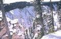 winter teton landscape Vintage A4 Photo Print