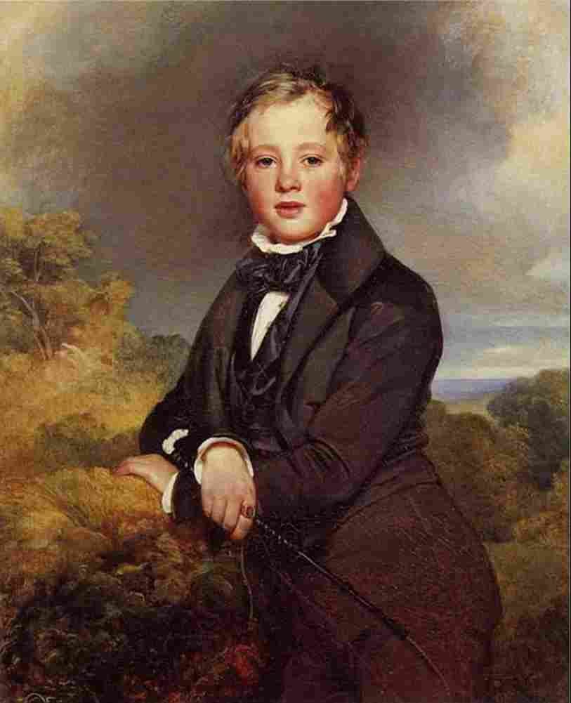 winterhalter Ludwig Graf Von Langenstein Art A4 Photo Print