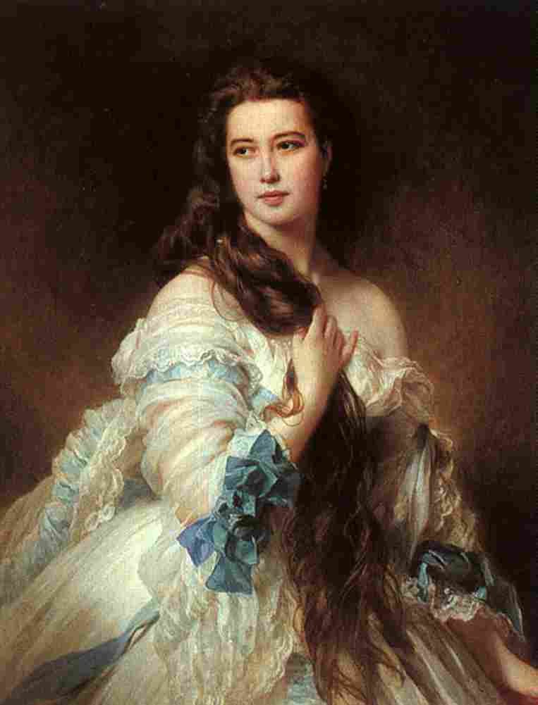 winterhalter Madame Barbe de Rimsky Korsakov Art A4 Photo Print