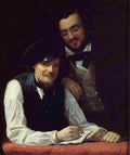 winterhalter Selfportrait with Brother Art A4 Photo Print