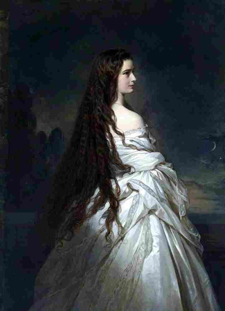 winterhalter empress sissi Art A4 Photo Print