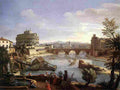 wittel castel sant angelo from the south Art A4 Photo Print