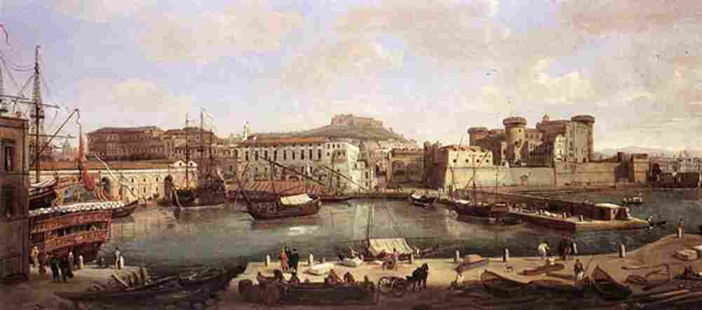wittel view of naples Art A4 Photo Print
