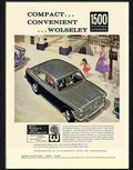 wolseley 1500 car 1960s 2 Advert A4 Photo Print