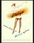 wolsey nylons 1950s Advert A4 Photo Print