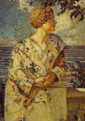 woman by the sea Art A4 Photo Print