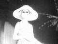 woman hat curtain1980s 1990s A4 Photo Print
