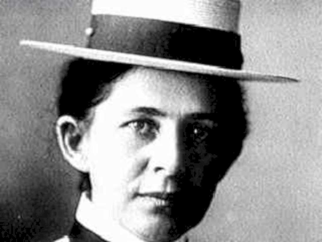 woman hat portrait1980s 1990s A4 Photo Print