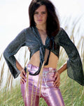 woman pink pants1980s 1990s A4 Photo Print