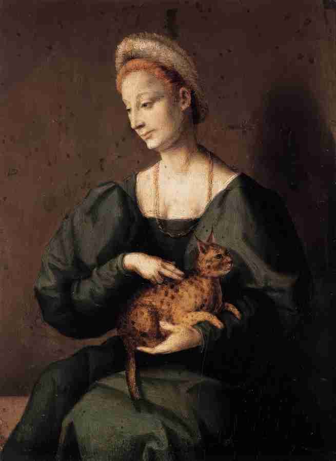 womancat Art A4 Photo Print