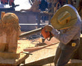 wood sculpture texas1980s 1990s A4 Photo Print