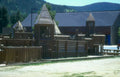 wooden castle park Vintage A4 Photo Print