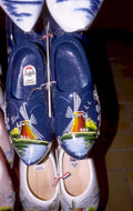 wooden clogs windmills 1980s 1990s A4 Photo Print