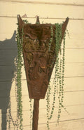 wooden ship sculpture 1980s 1990s A4 Photo Print